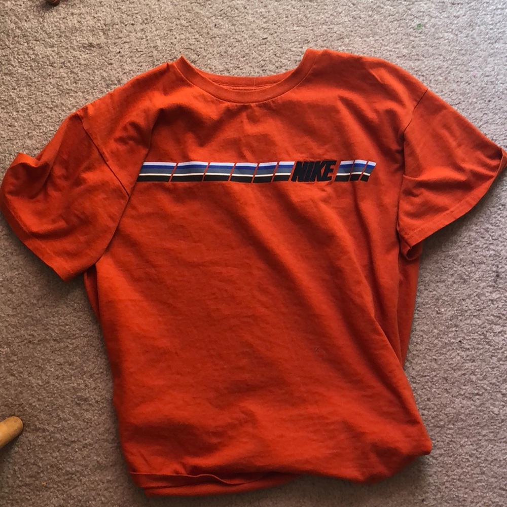 Rare vintage Nike striped tee
